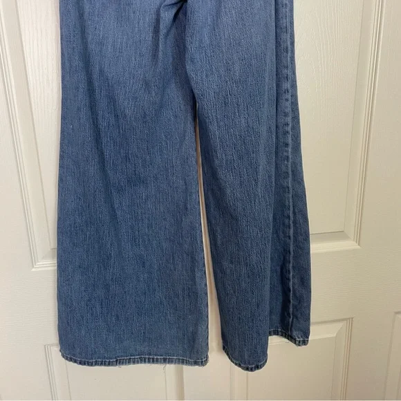 Anthropologie Pilcro Seamed High Rise Wide Leg Jeans Sz 26 - Picture 8 of 12